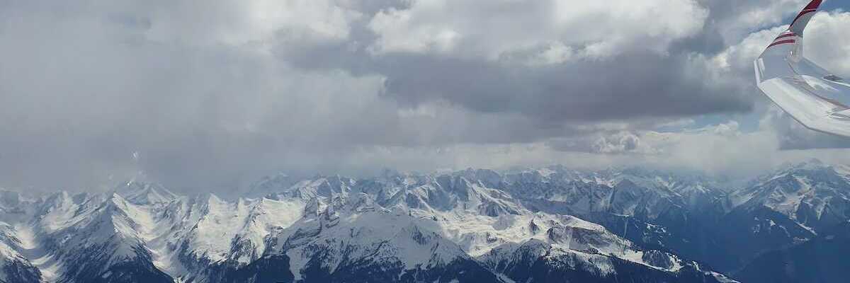 Flugwegposition um 13:14:22: Aufgenommen in der Nähe von Stummerberg, 6276 Stummerberg, Österreich in 2994 Meter